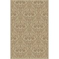 Concord Global 6 ft. 7 in. x 9 ft. 3 in. Jewel Damask - Ivory 49426